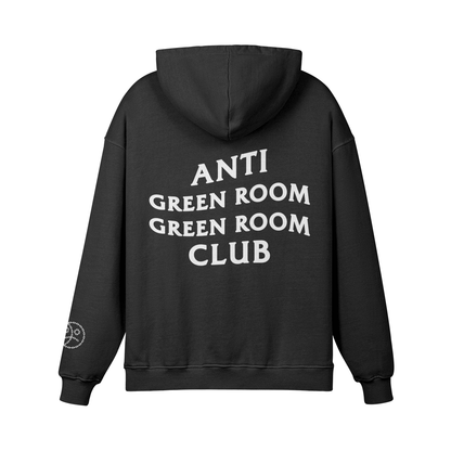 Anti Green Room Club Oversized Hoodie Faded Black