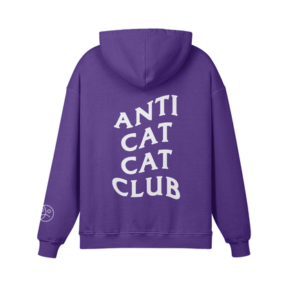 Anti Cat Cat Club Oversized Hoodie Purple Haze