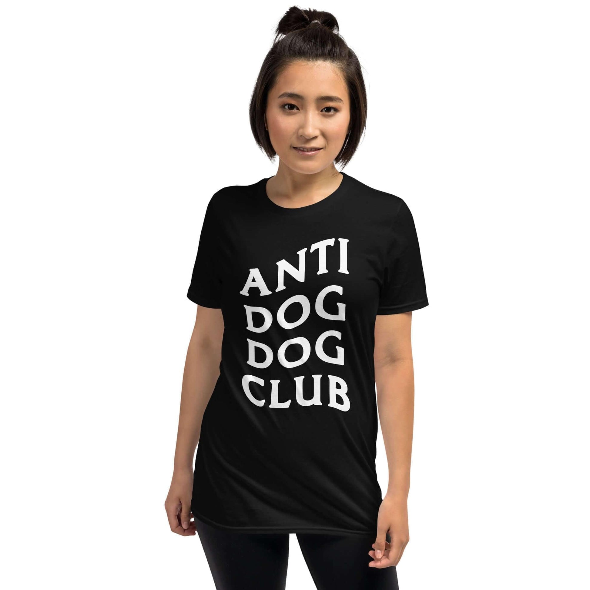 Anti Dog Dog Club Unisex T-Shirt Black